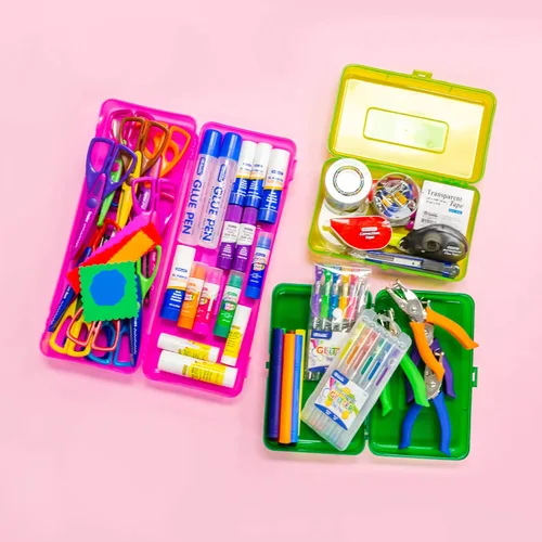 Miniatura 7 de BAZIC PRODUCTS Basix - Caja multiusos para escritorio, oficina, escuela, caja de 24 unidades Claro