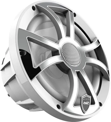 Wet Sounds | REVO 8-XSW-SS | Altavoz coaxial marino de 8" estilo componente de alto rendimiento con retroiluminación RGB y rejilla de acero