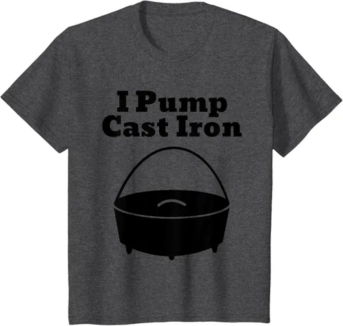 Miniatura 25 de I Pump - Camiseta de hierro fundido para cocinar al horno holandés