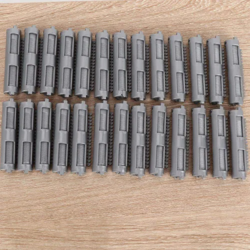 Miniatura 7 de Kit de varilla permanente – 25 clips de rodillos para peinar raíces, varillas pequeñas y abrazaderas para rizos de pelo de salón o bricolaje