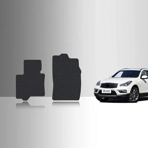 Miniatura 16 de TOUGHPRO Juego de accesorios de alfombrillas (primera fila + 2da fila) para Infiniti QX50 resistente para todo tipo de clima