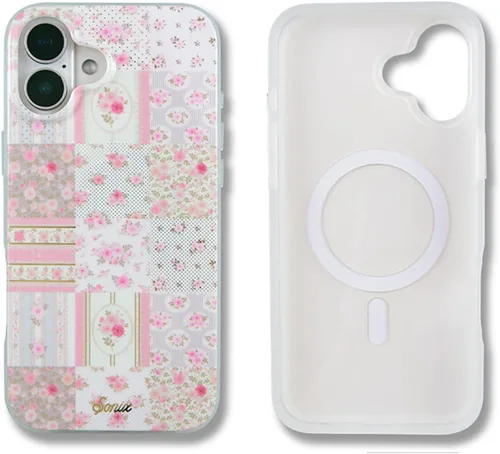 Miniatura 156 de Sonix x Sanrio - Funda para iPhone 15 Pro, compatible con MagSafe, probada en caídas de 10 pies, adivinador Kuromi