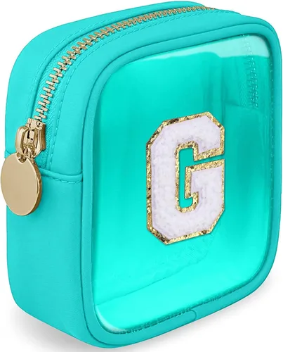 Miniatura 88 de Bolsa de Maquillaje Transparente Pequeña Bolsa de Cosméticos Bolsa de Viaje de Artículos de Aseo Bolsa Transparente con Cremallera Bolso Organizador