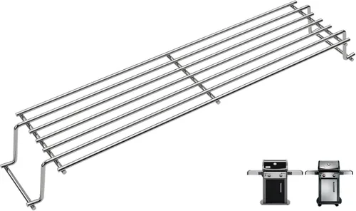 Miniatura 16 de 65054 Rejilla de calentamiento para Weber Genesis 300 SER E310 E330 S330 EP330 ESP310 ESP320 Estante superior para Webber Genesis Accesorios Estante