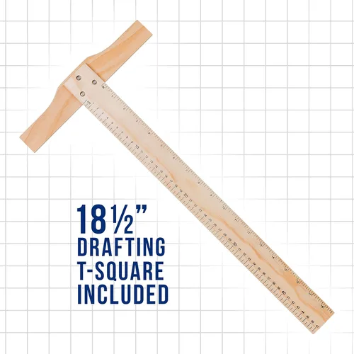 Miniatura 3 de U.S. Art Supply Tablero de dibujo de madera grande de 20-1/2" x 16", caballete de mesa ajustable para pintar y dibujar - Tablero de dibujo con 5