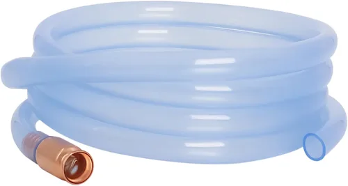 Miniatura 9 de Wadoy manguera de alto grado de 6 pies, para sifón a gasolina y con líquido, tubo de grado virgen con válvula de 1/2 pulgadas, seguro, multiuso