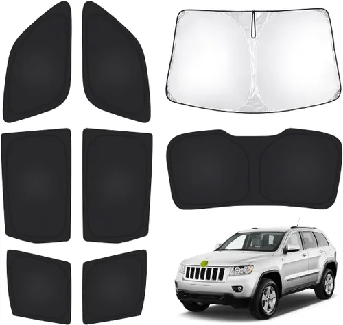 Miniatura 112 de T TGBROS Parasol para parabrisas para Honda Civic 2022-2025 2026, parasol grueso con bloqueo UV y opaca, para privacidad, plegables, 8 accesorios