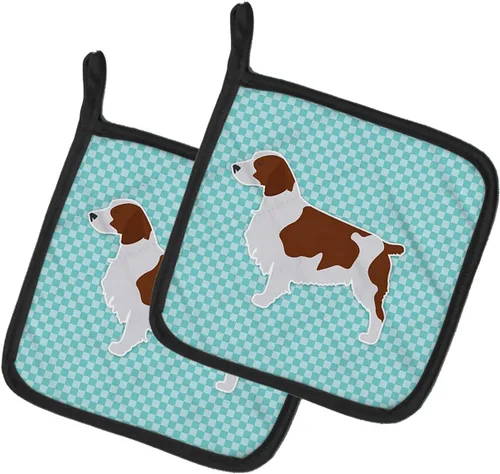 Miniatura 140 de Caroline's Treasures BB3567PTHD - Juego de soportes para ollas de cocina resistentes al calor, almohadillas calientes para cocinar, hornear, Copo