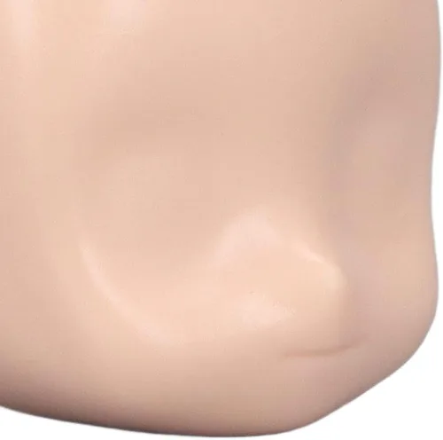 Miniatura 8 de Cabeza de muñeca en blanco, reemplazo de exquisita bola articulada de silicona para muñeca articulada de 1/12 bola para adultos (blanco normal)