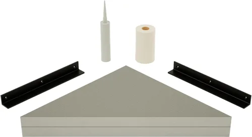 Miniatura 11 de Kit de banco de ducha flotante con tablero de espuma impermeable naranja y soporte colgante libre industrial original (14 x 46 pulgadas) - Ideal