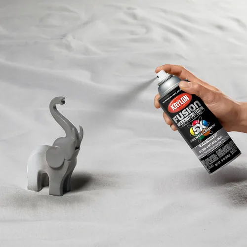 Miniatura 154 de Krylon Fusion - Pintura en aerosol adhesiva todo en uno para uso en interiores y exteriores, 12 onzas, aluminio