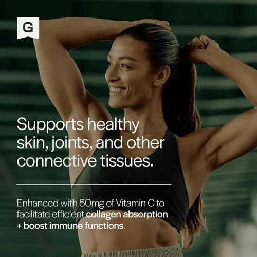 Miniatura 6 de Gainful Performance Boost - Péptidos de colágeno en polvo con vitamina C, apoyo para la piel, el sistema inmunológico y las articulaciones, colágeno