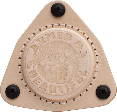 Miniatura 15 de SofHold - Montura magnética para pistola de grado militar para vehículo y hogar, fabricada en EE. UU., cuero artesanal premium de alta resistencia