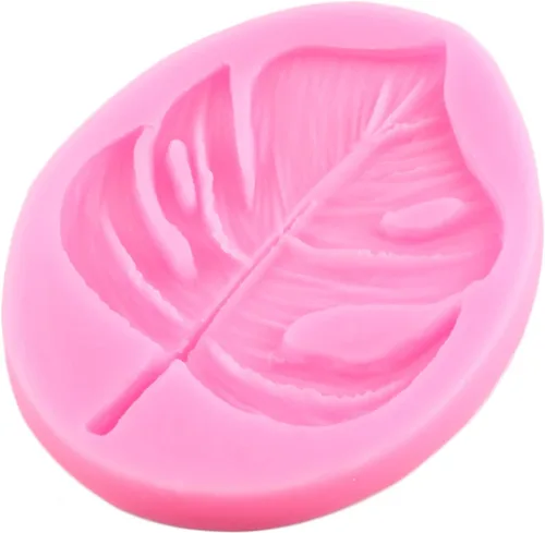 Miniatura 9 de Molde de silicona de hojas tropicales para fondant, decoración de pasteles, decoración de cupcakes, pasta de goma de caramelo de chocolate, arcilla
