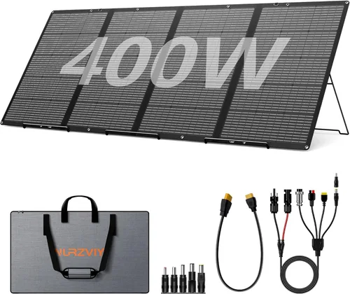 Miniatura 12 de Panel solar portátil de 200 W, plegable, 200 W, cargador solar de células solares para estación de energía, impermeable con soporte ajustable XT60
