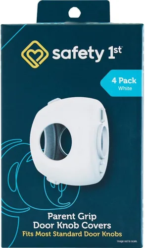Miniatura 8 de Safety 1st Parent Grip - Fundas para pomo de puerta, color blanco, talla única (HS3260600), el embalaje puede variar (paquete de 8)