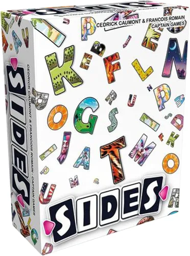 Juego de mesa Sides - Un desafío de adivinación de palabras de sutileza y cooperación, juego de estrategia para niños y adultos, mayores de 10 años,