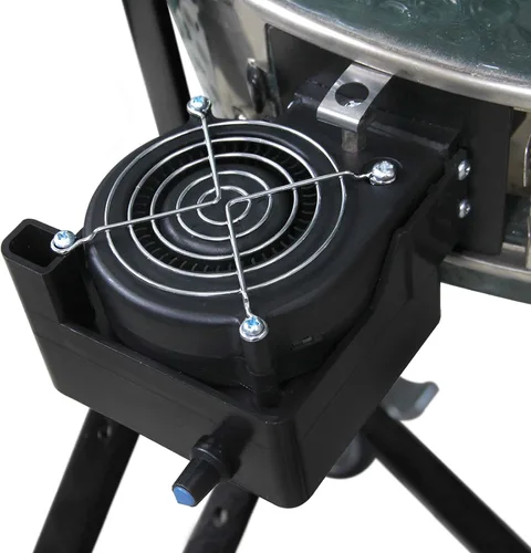 DC12V Soplador de Aire para Iniciar Fuego de Barbacoa Soplador de Cocina Soplador de Parrilla para Big Green Egg y Kamado Joe Classic, Reduce el