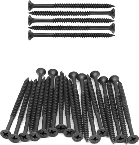 Miniatura 8 de IMScrews 50 tornillos Phillips de cabeza plana #7 x 1-3/4 pulgadas para paneles de yeso, rosca fina, tornillo de madera de punta afilada, acero al