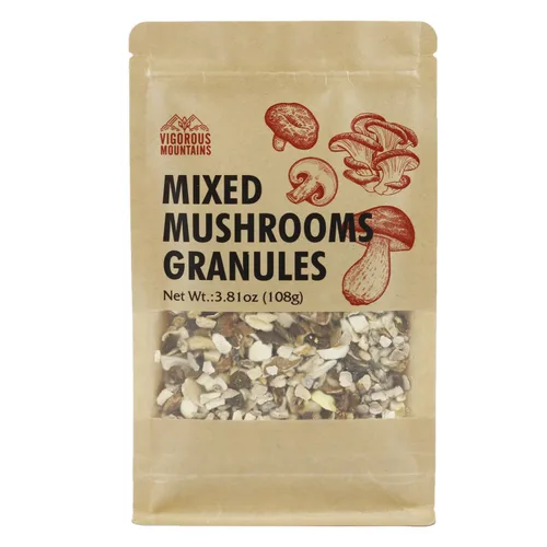 Miniatura 3 de VIGOROUS MOUNTAINS Granos de Champiñones Asados Variados para Cocinar Incluyendo Porcini Shiitakes Champiñones Ostras Champiñones Culinarios 108g