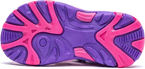 Miniatura 6 de BODATU - Sandalias de verano para niños y niñas, para exteriores, playa y deportes, con puntera cerrada (para bebé, niñas y niños pequeños y grandes)