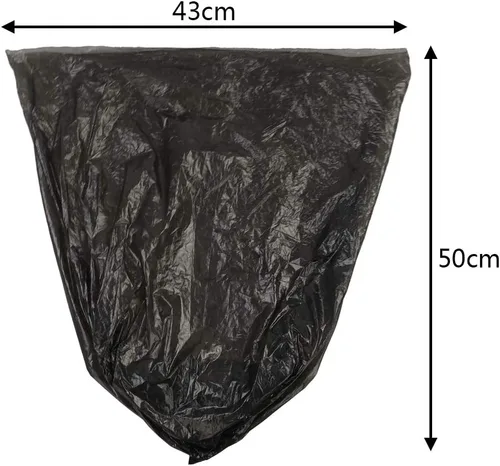 Miniatura 2 de Bolsas de basura negras de cocina de 1.6 galones, 225 bolsas/9 rollos