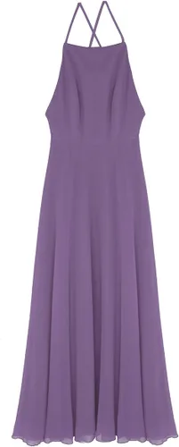 Miniatura 6 de YiZYiF - Vestido de fiesta de gasa para mujer, sin espalda