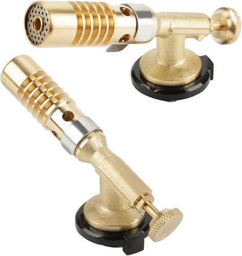 Miniatura 8 de Antorcha de cocina BBQ Llama Camping Profesional Portátil Latón Cocina Cocina Gas Butano Antorcha Culinaria Soldadura BBQ Pistola de llama Kit
