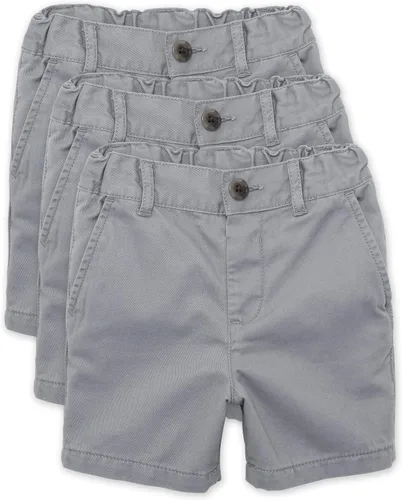 Miniatura 8 de The Children's Place - Pantalones cortos chinos elásticos para bebés y niños pequeños Negro Individual