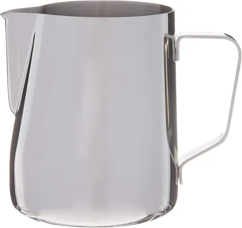 Miniatura 6 de BrewGlobal Rhinoware - Jarra de leche profesional, acero inoxidable, 12 onzas (RHMJ12OZ)