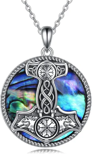 Pavo realfénixcuervomurciélagobrújulahojahongomartillodragónpentagrama collares de pavo real regalos de plata de ley 925 joyería de Navidad para