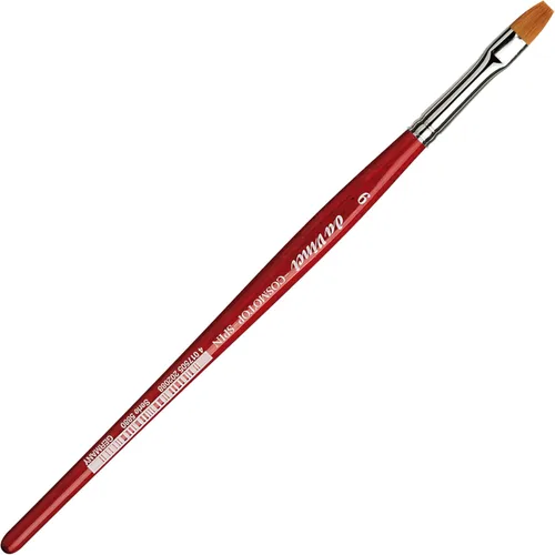 Miniatura 373 de da Vinci Watercolor Series 5580 CosmoTop Spin Pincel de Pintura, Redondo Sintético con Mango Rojo
