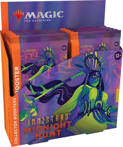Miniatura 7 de Magic: The Gathering Innistrad: Midnight Hunt Collector Booster Box 12 paquetes (180 cartas mágicas)