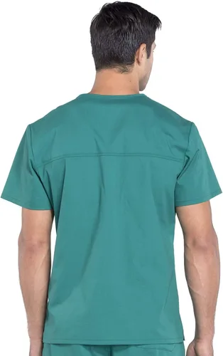 Miniatura 4 de Cherokee Scrubs for Men V-Neck Top, Workwear Professionals Soft Stretch WW675