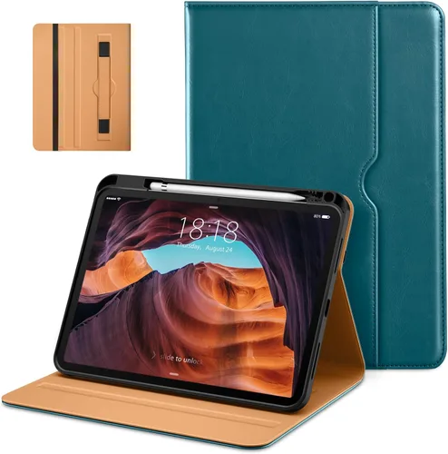 Miniatura 19 de DTTO Funda para iPad (A16) 11ª Generación de 11 Pulgadas 2025, Funda para iPad 10ª Generación de 10.9 Pulgadas 2022, Funda de Soporte Folio de Blanco