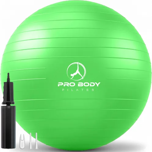 Miniatura 17 de ProBody Pilates Pelota de Ejercicio - Bola de Balance de Varios Tamaños de Grado de Gimnasio para Fitness, Yoga, Entrenamiento, Embarazo y Terapia