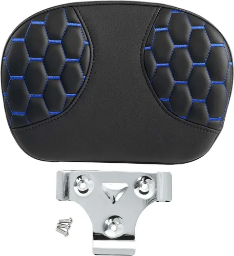 Miniatura 36 de Asiento de conductor, pasajero y piloto - SLMOTO Asiento de motocicleta de una pieza para 2 personas, compatible con Harley Touring Road King CVO