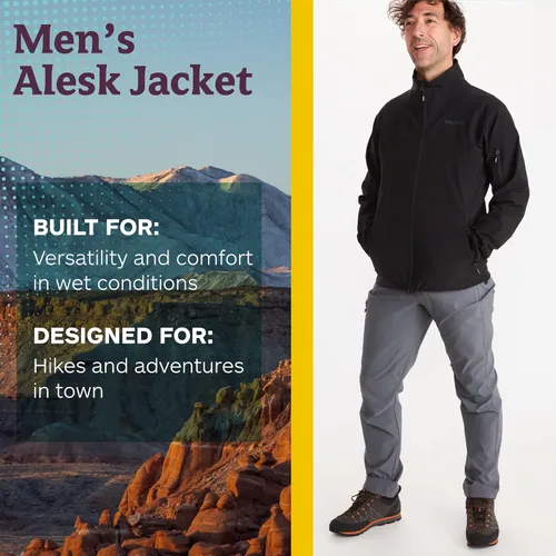 Miniatura 2 de MARMOT Chaqueta Alsek para hombre, ligera, resistente al agua