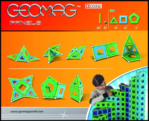 Miniatura 6 de GEOMAG Juguetes magnéticos Imanes para niños Juego de construcción educativo respaldado por STEM para creatividad y diversión de aprendizaje