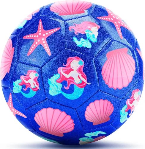 Miniatura 7 de Soccer Balls Size 3 for Girls Soccer Ball for Kids Aged 4-6 6-8 Beginners Outdoors Sports Ball Recreation Playing Ball Birthday Christmas Back to