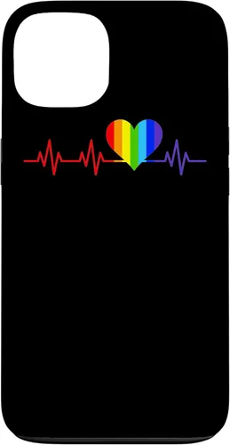 Miniatura 7 de iPhone SE (2020) / 7 / 8 Gay Heartbeat Pride Flag Gift And Queer LGBTQ Rainbow Estuche de regalo