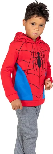 Miniatura 2 de Marvel Vengadores Spiderman - Sudadera con capucha de forro polar para niños pequeños a grandes