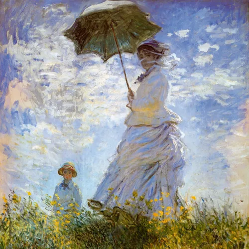 Miniatura 6 de Calendario 2025-2026 Claude Monet - Planificador de pared impresionista, organizador de obra maestra, calendario colgante de 16 meses, septiembre