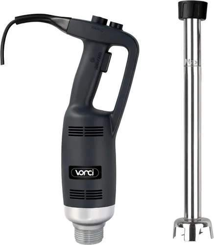 Miniatura 14 de VONCI Batidora de inmersión comercial de 750 W, mezclador de mano con eje desmontable de 18 pulgadas, velocidad variable 8000-19000RPM, hoja SUS