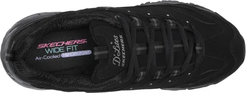 Miniatura 5 de Skechers D'Lites - Tenis de espuma viscoelástica con cordones para mujer