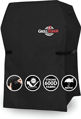 Miniatura 11 de GrillTough - Funda para parrilla resistente para barbacoa al aire libre, 72 pulgadas – Resistente al agua, a la intemperie, a los rayos UV y a
