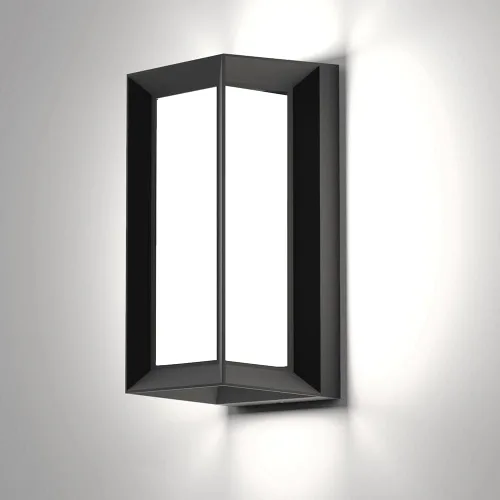 Miniatura 11 de Sytmhoe Aplique de pared para exteriores, 24 W, 5000 K, luz diurna, luz exterior de aluminio blanco, montaje en pared Ip65 impermeable, luz LED