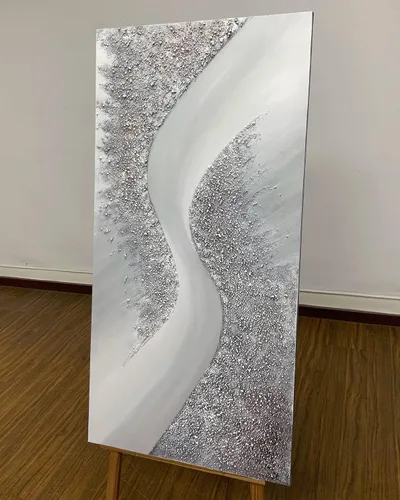 Miniatura 3 de Yotree Pinturas, 24x48 Pulgadas De Pinturas Al Óleo De La Mano De Pintura 3D Arte De Arte De Madera Dentro Enmarcado Colgante De La Decoración De La