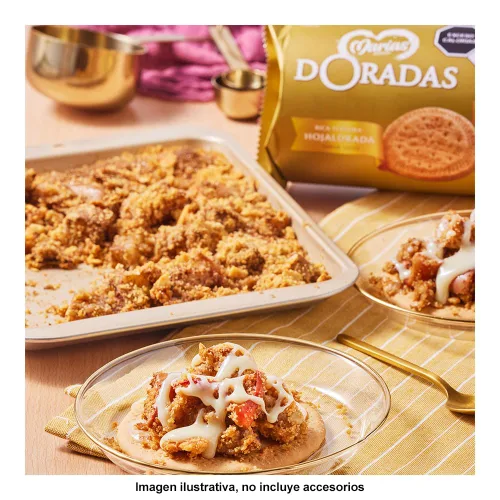 Miniatura 5 de Gamesa Marías Doradas. Deliciosas galletas tradicionales mexicanas. Una caja con 6 paquetes. 18.10 oz. Ideal para almuerzo, merienda o campamento.
