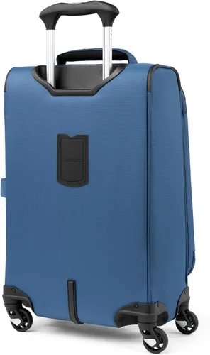 Miniatura 186 de Travelpro Maxlite 5 - Juego de 2 piezas de equipaje de mano de tela, expandibles con 4 ruedas giratorias, bolso blando para debajo del asiento, Negro